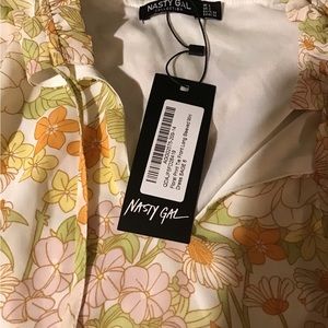 NWT Nasty Gal floral dress size 2